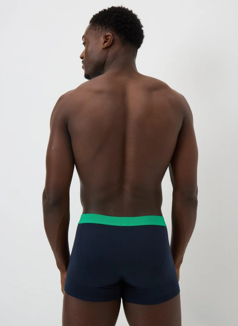 ماتلان 5 Pack Navy Neon Waistband Keyhole Boxers